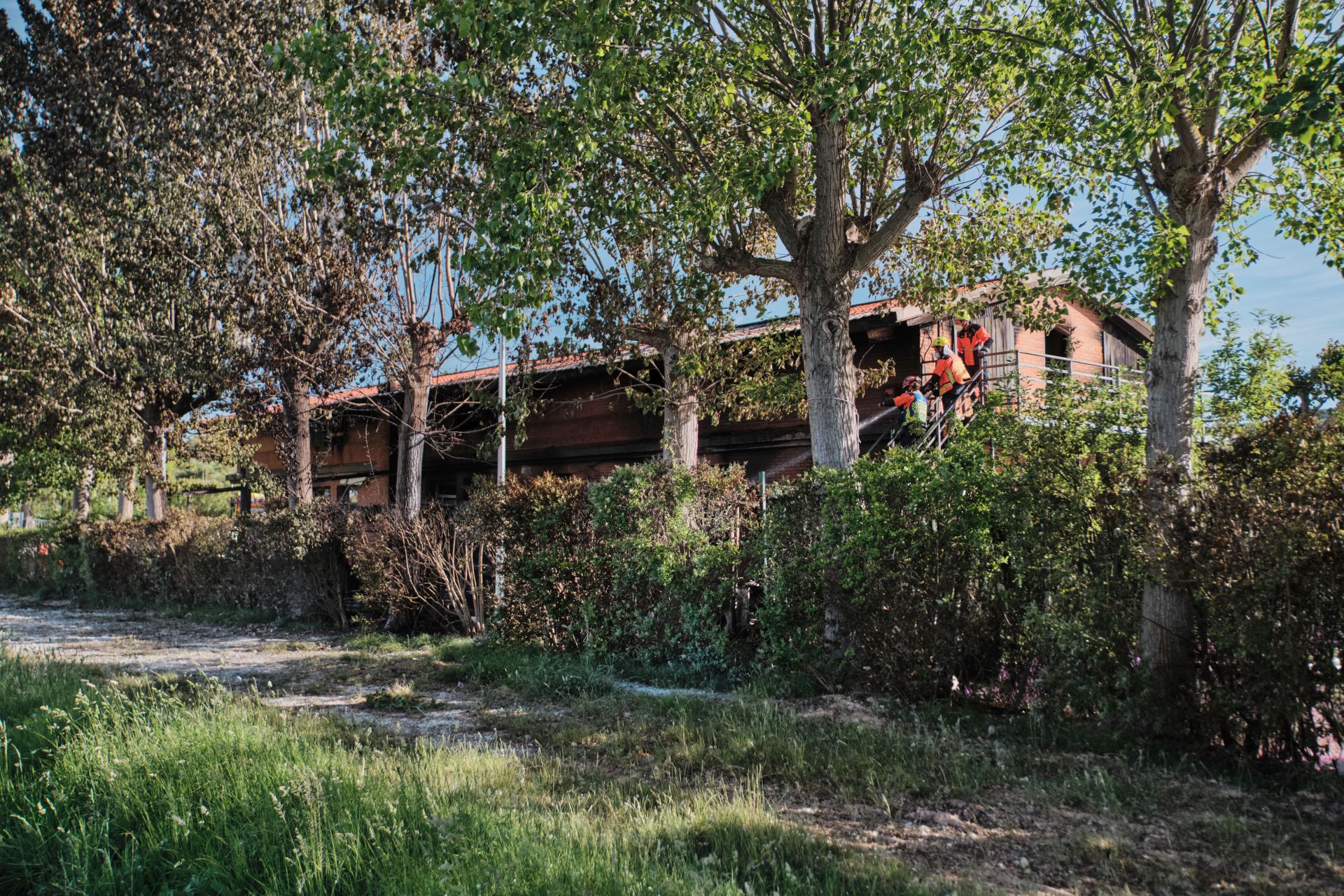 Las imágenes del incendio del camping de Navarrete