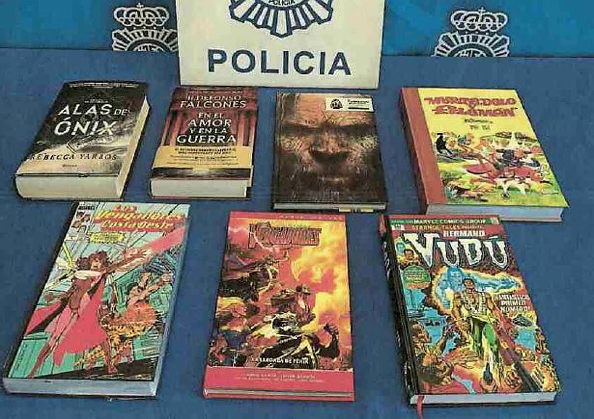 Dos detenidos en Logroño por robar libros valorados en más de 2.500 euros