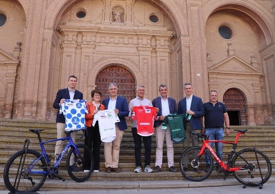 Presentación de la novena etapa de la Vuelta Ciclista a España en Alfaro.