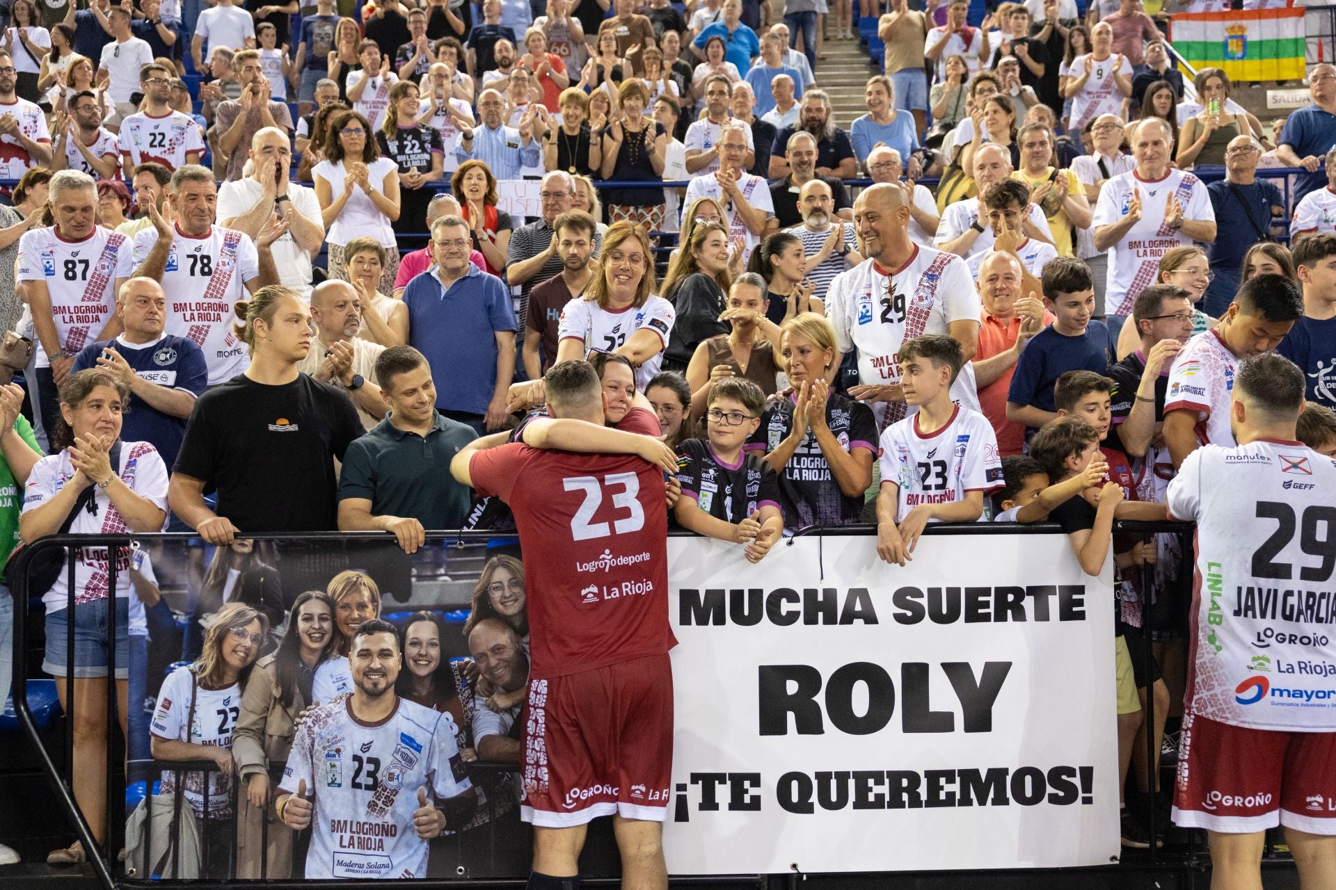El último partido del Ciudad de Logroño, en imágenes
