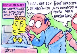 El Centro de Simulación del Cibir, según Tris