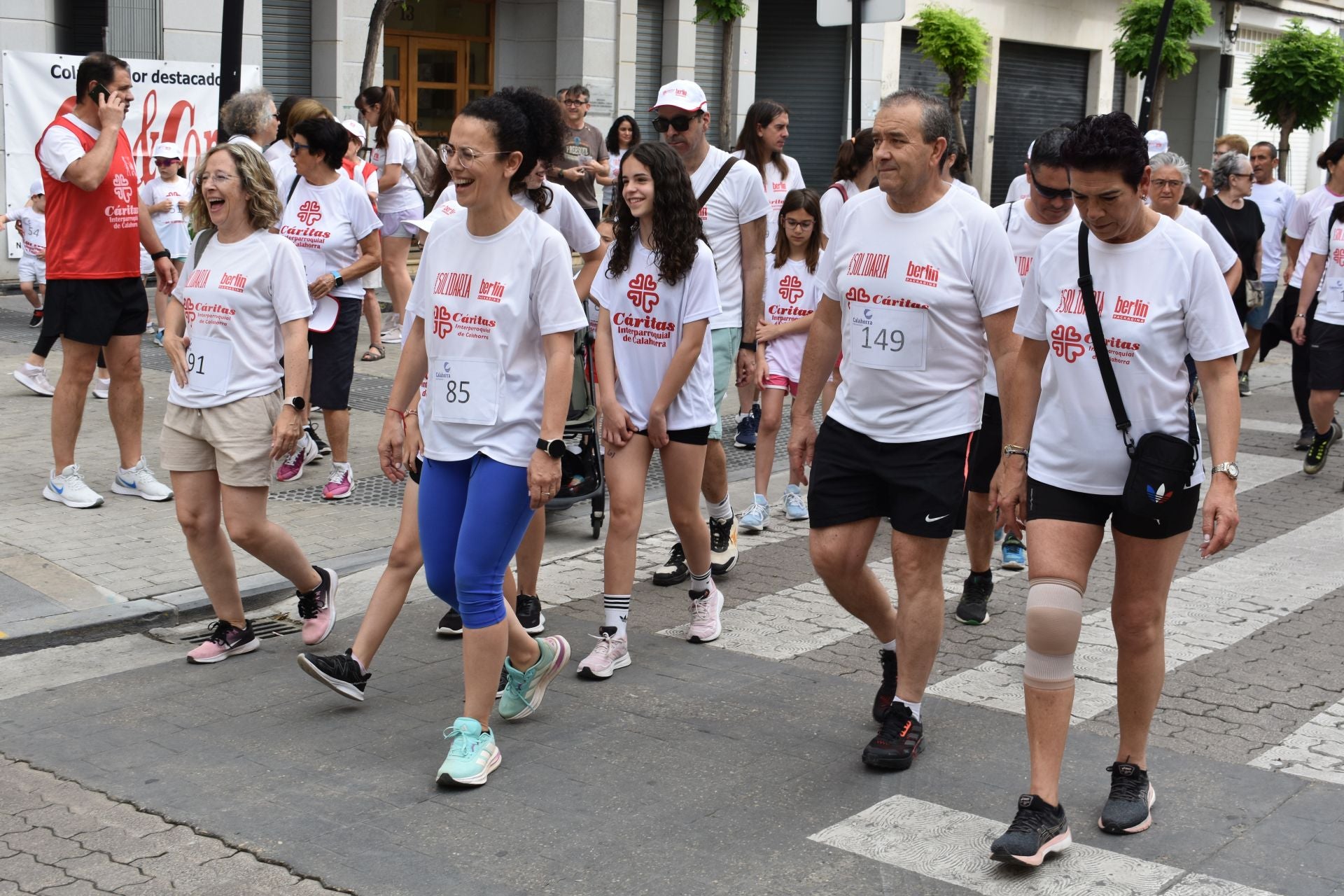 La Carrera Solidaria de Cáritas, en imágenes