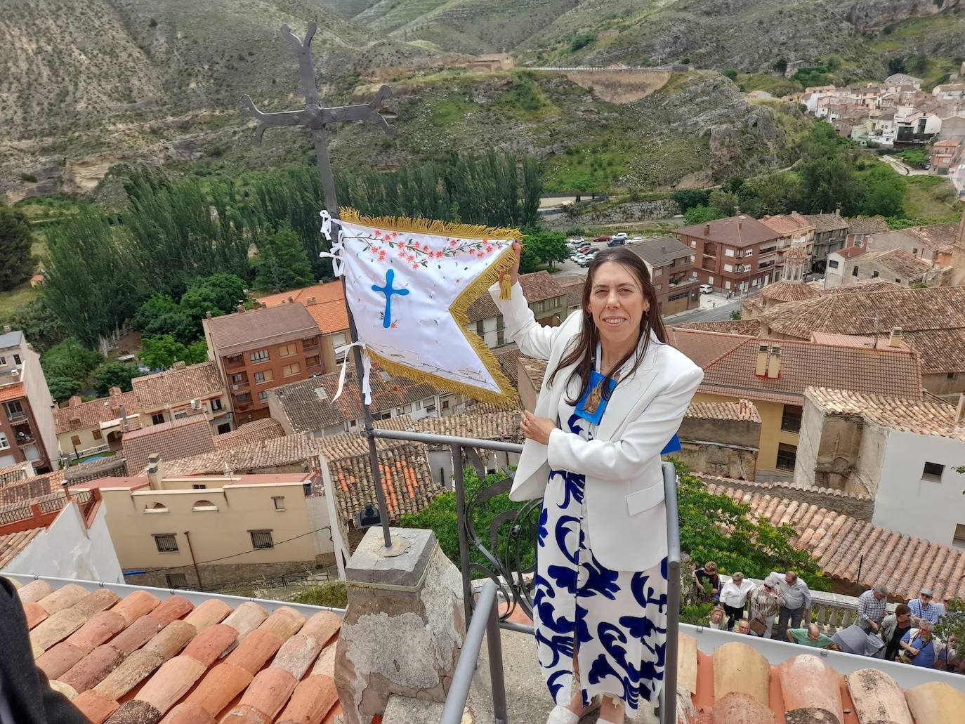 Las imágenes de la fiesta de la bandera en Cervera