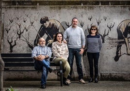 Damián Sáenz Angulo, Sonia Rodríguez, Enrique Artacho y Ángela Iruzubieta.