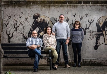 Damián Sáenz Angulo, Sonia Rodríguez, Enrique Artacho y Ángela Iruzubieta.