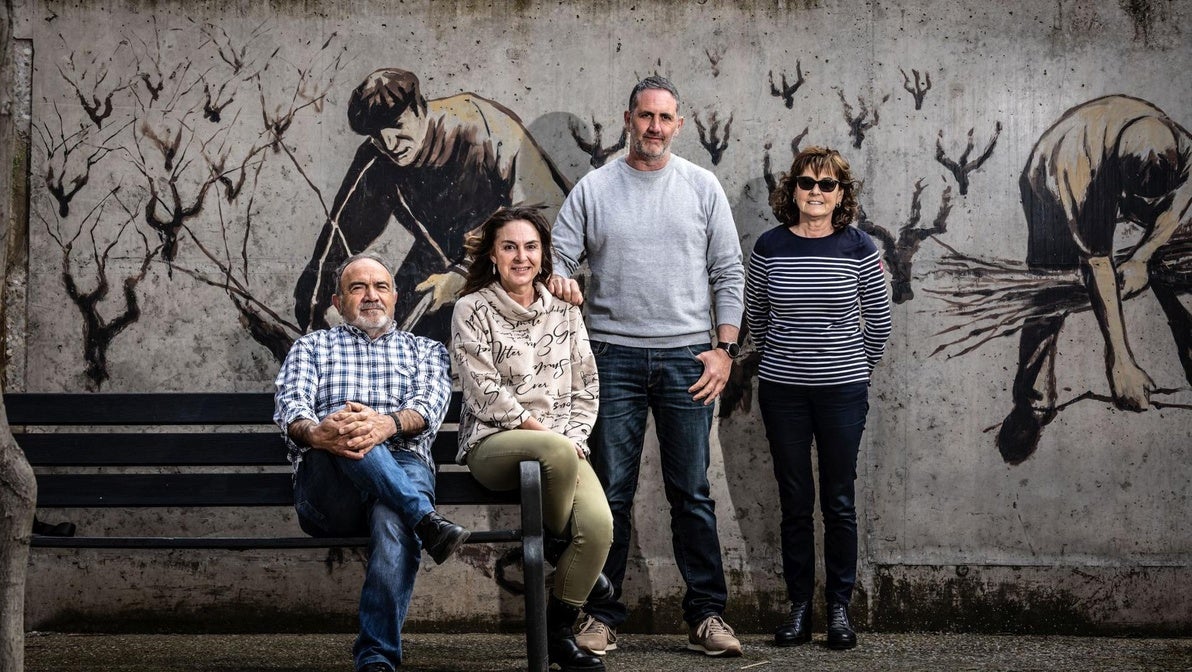 Damián Sáenz Angulo, Sonia Rodríguez, Enrique Artacho y Ángela Iruzubieta.