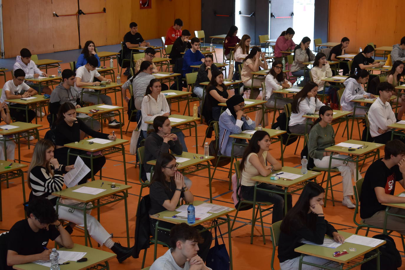 Las imágenes de la Selectividad en Calahorra