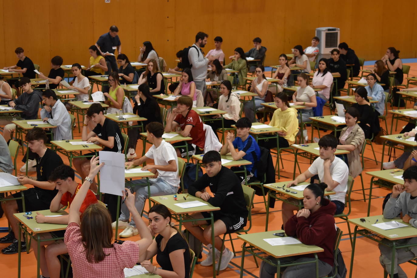 Las imágenes de la Selectividad en Calahorra