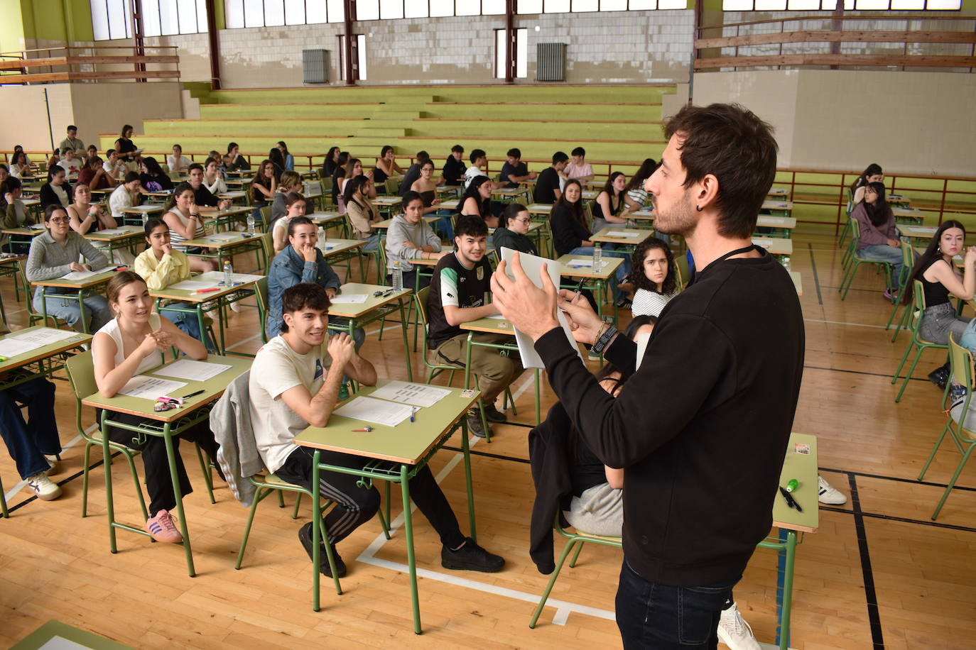 Las imágenes de la Selectividad en Calahorra