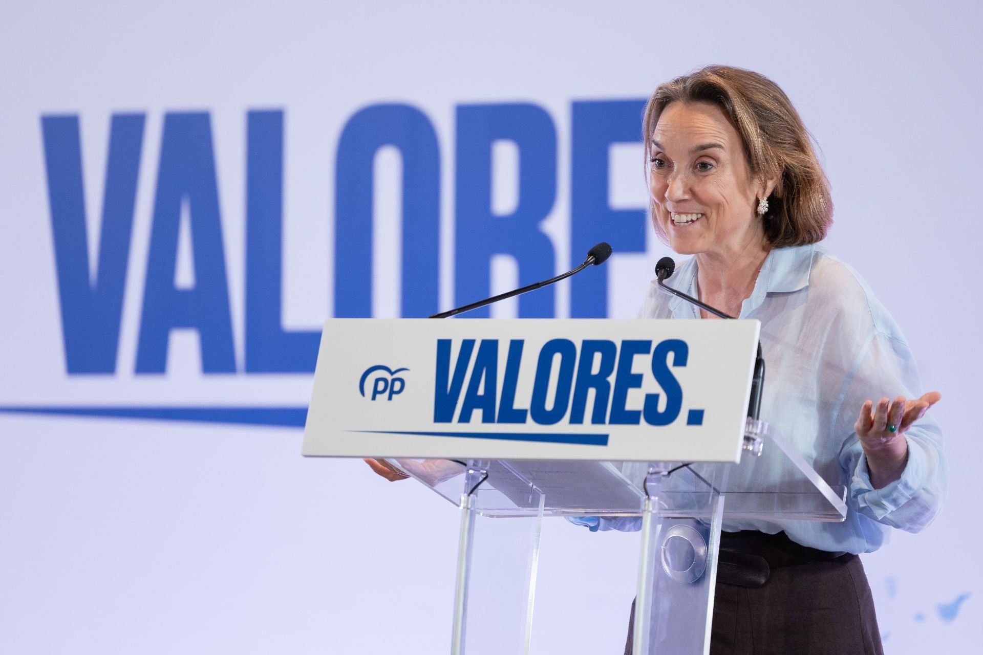 Imágenes de la visita del líder del PP a Logroño