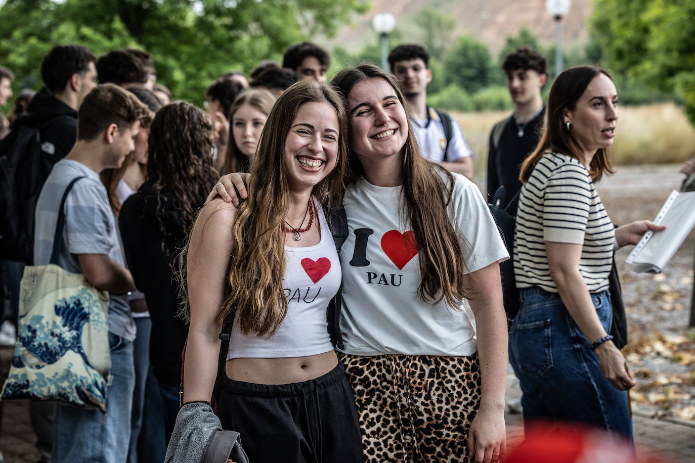 Las imágenes del primer día de la PAU en la UR