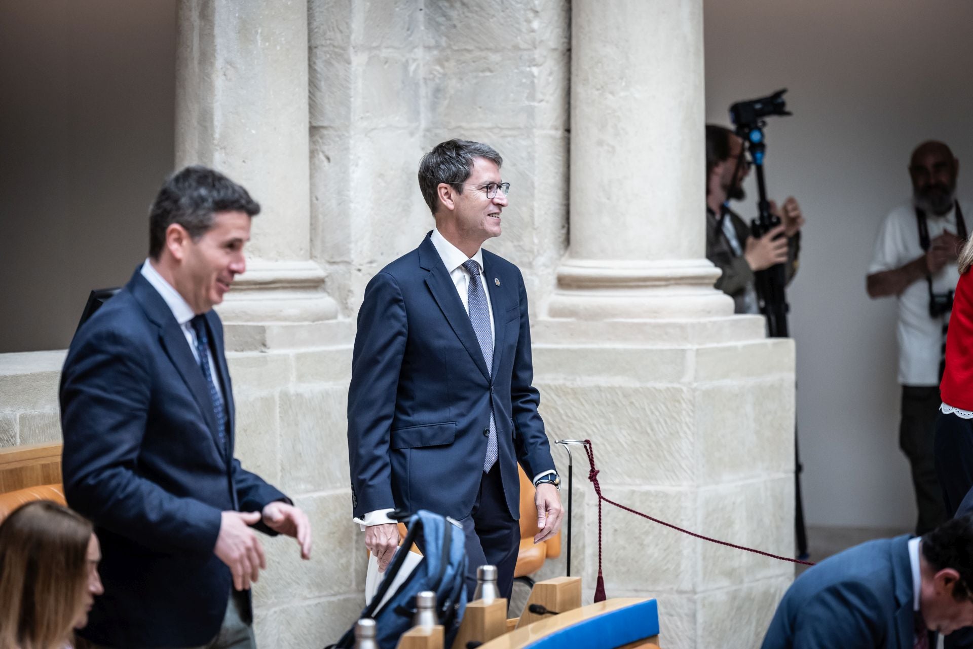 La sesión del Parlamento de La Rioja