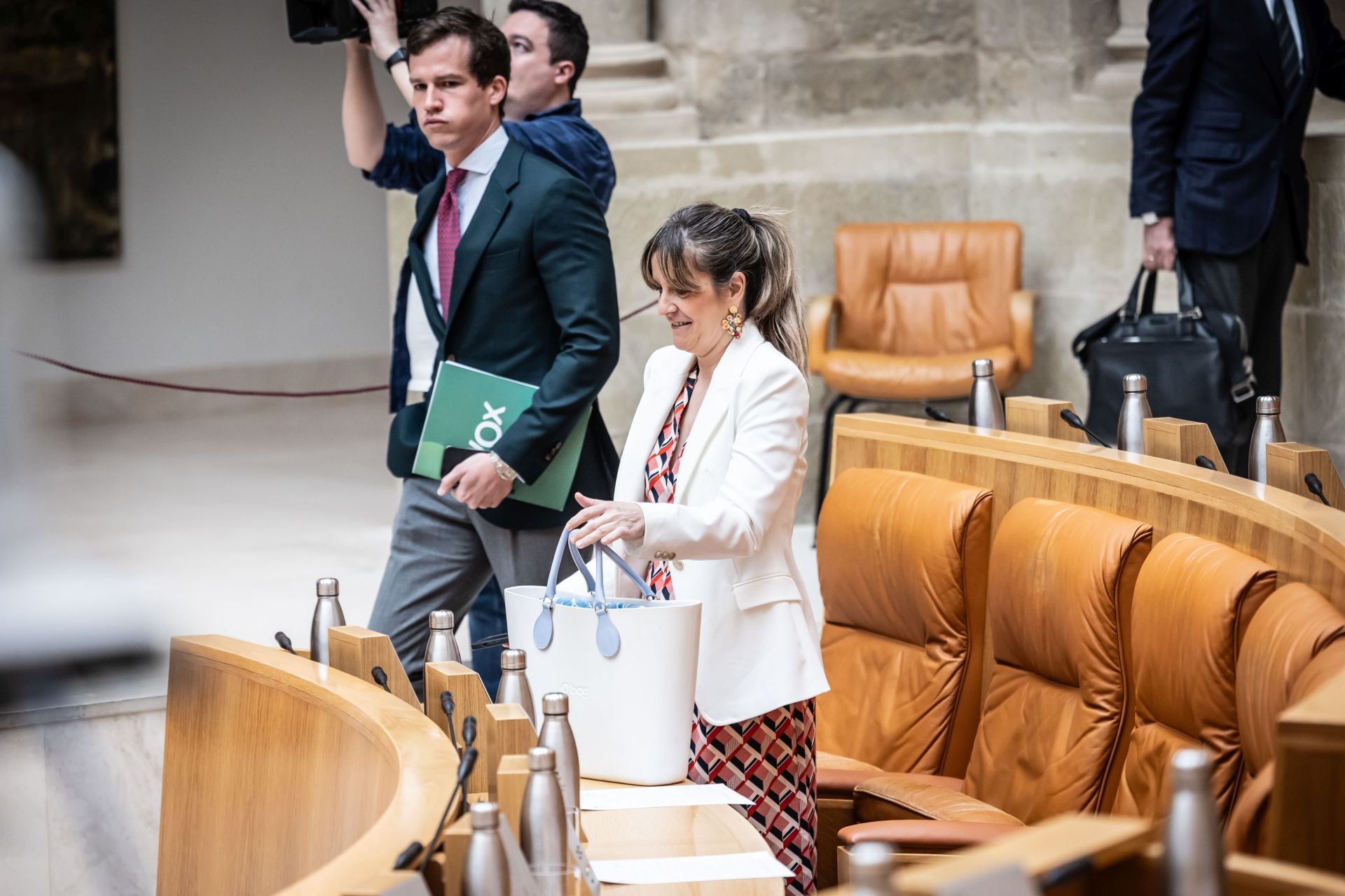 La sesión del Parlamento de La Rioja