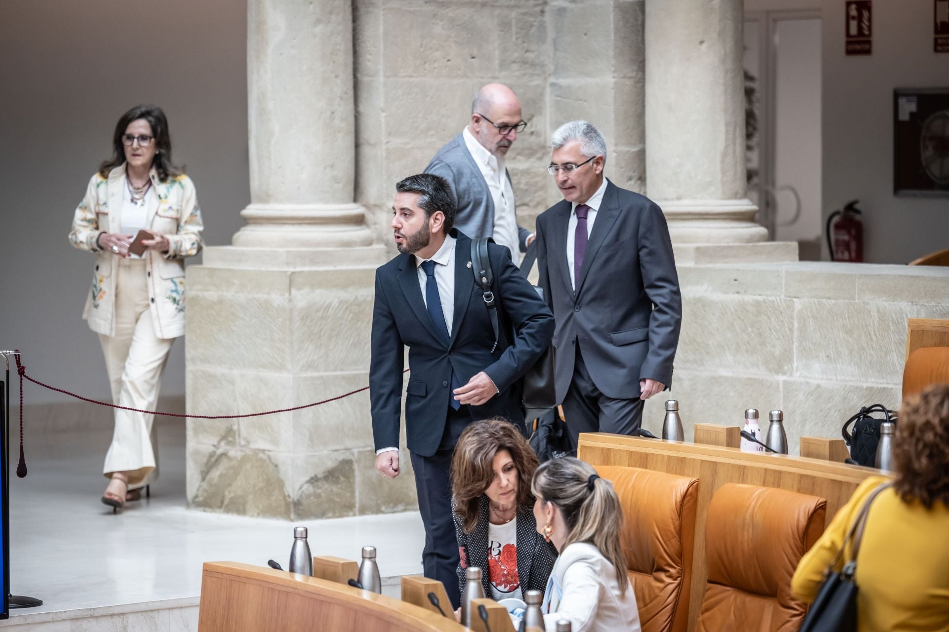 La sesión del Parlamento de La Rioja