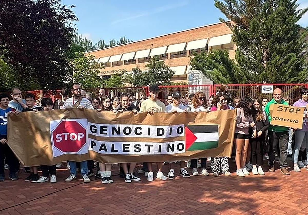 La lucha contra el genocidio en Gaza llega a los centros educativos riojanos
