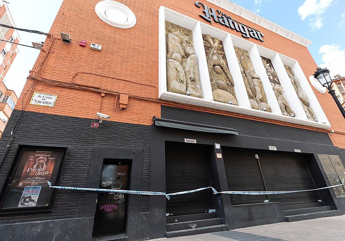 Discoteca Hangar, en Logroño