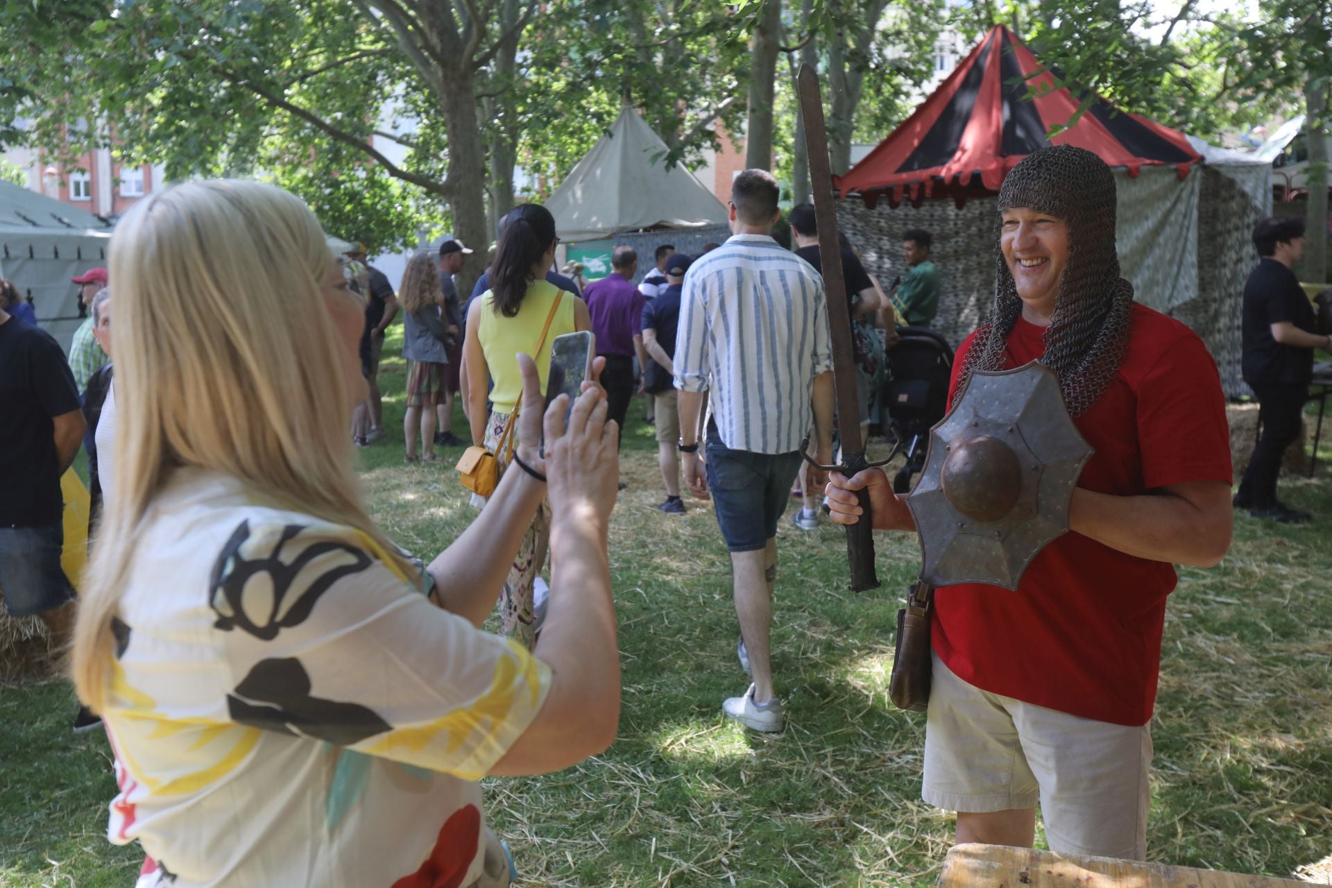 Las imágenes del inicio de las fiestas