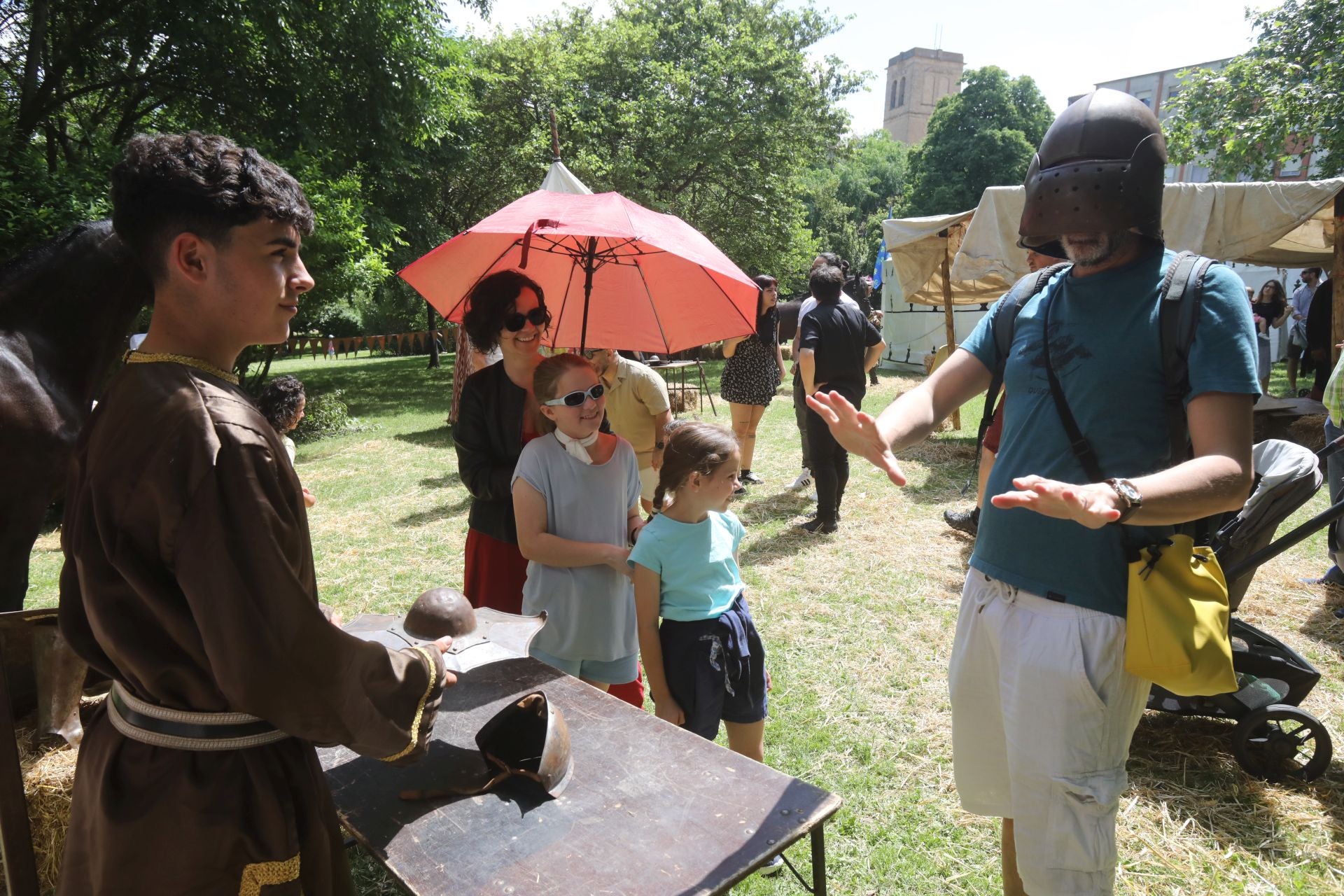 Las imágenes del inicio de las fiestas