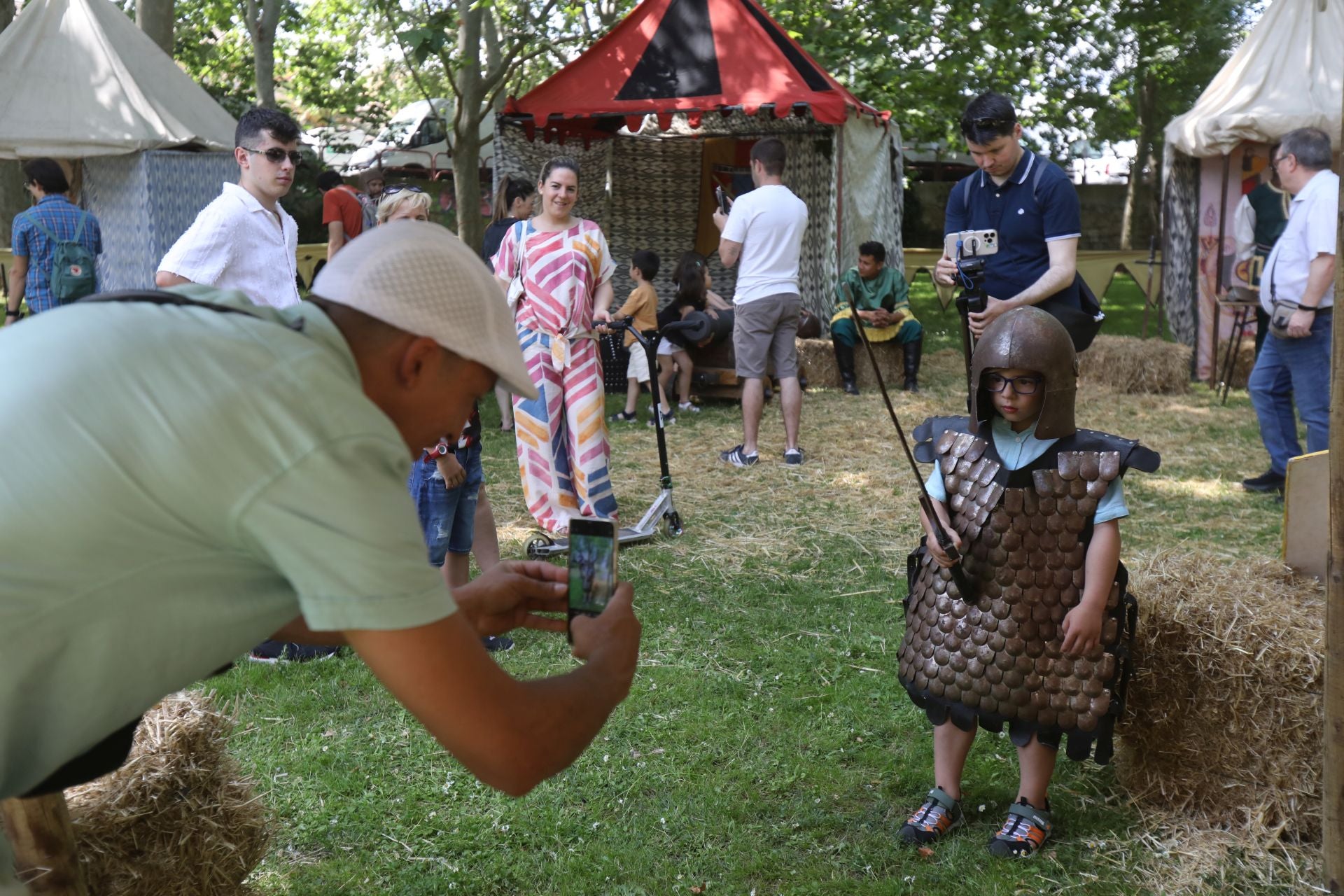Las imágenes del inicio de las fiestas
