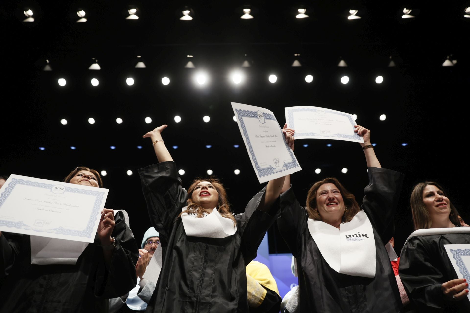 Las graduaciones de UNIR de este sábado