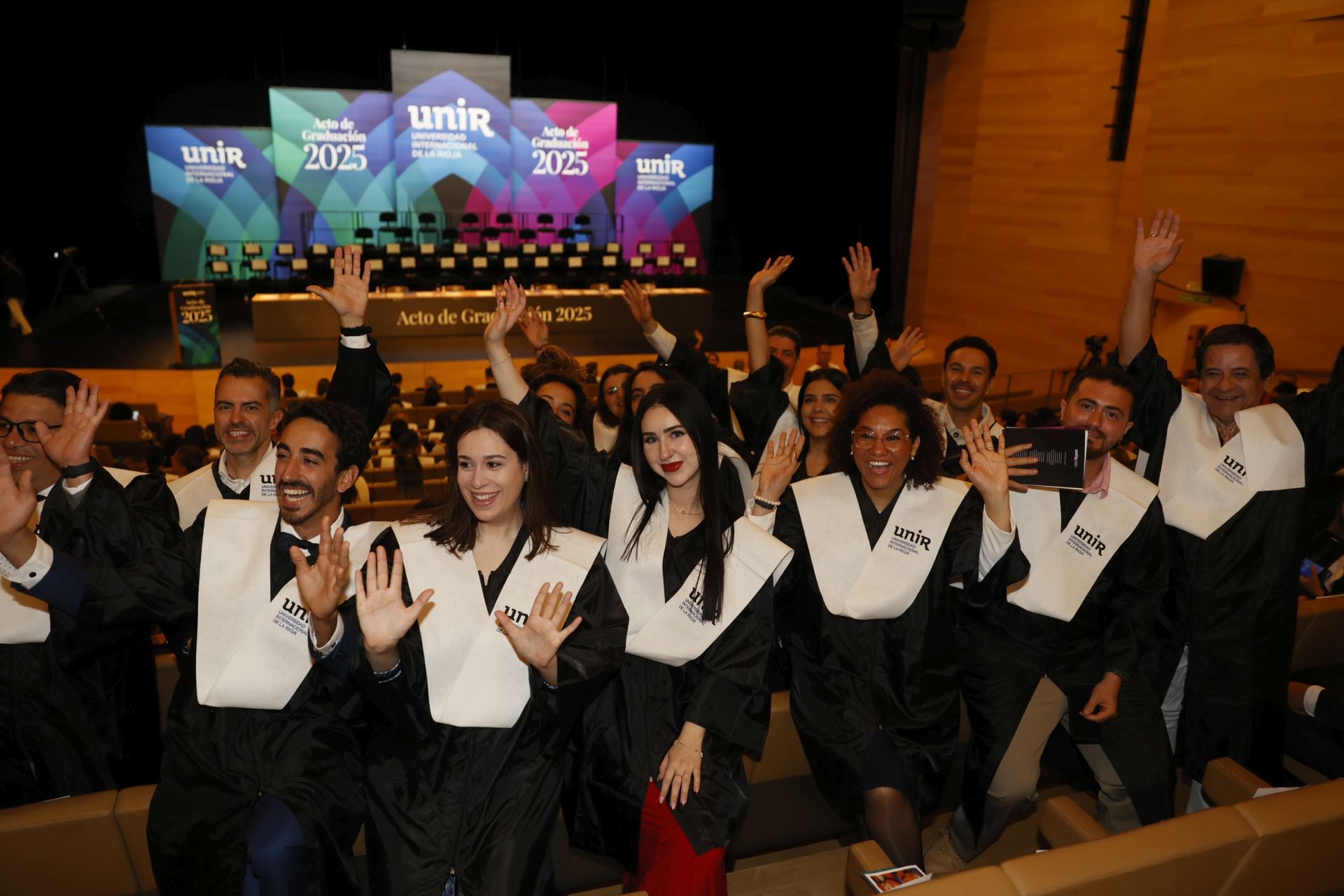 Las graduaciones de UNIR de este sábado