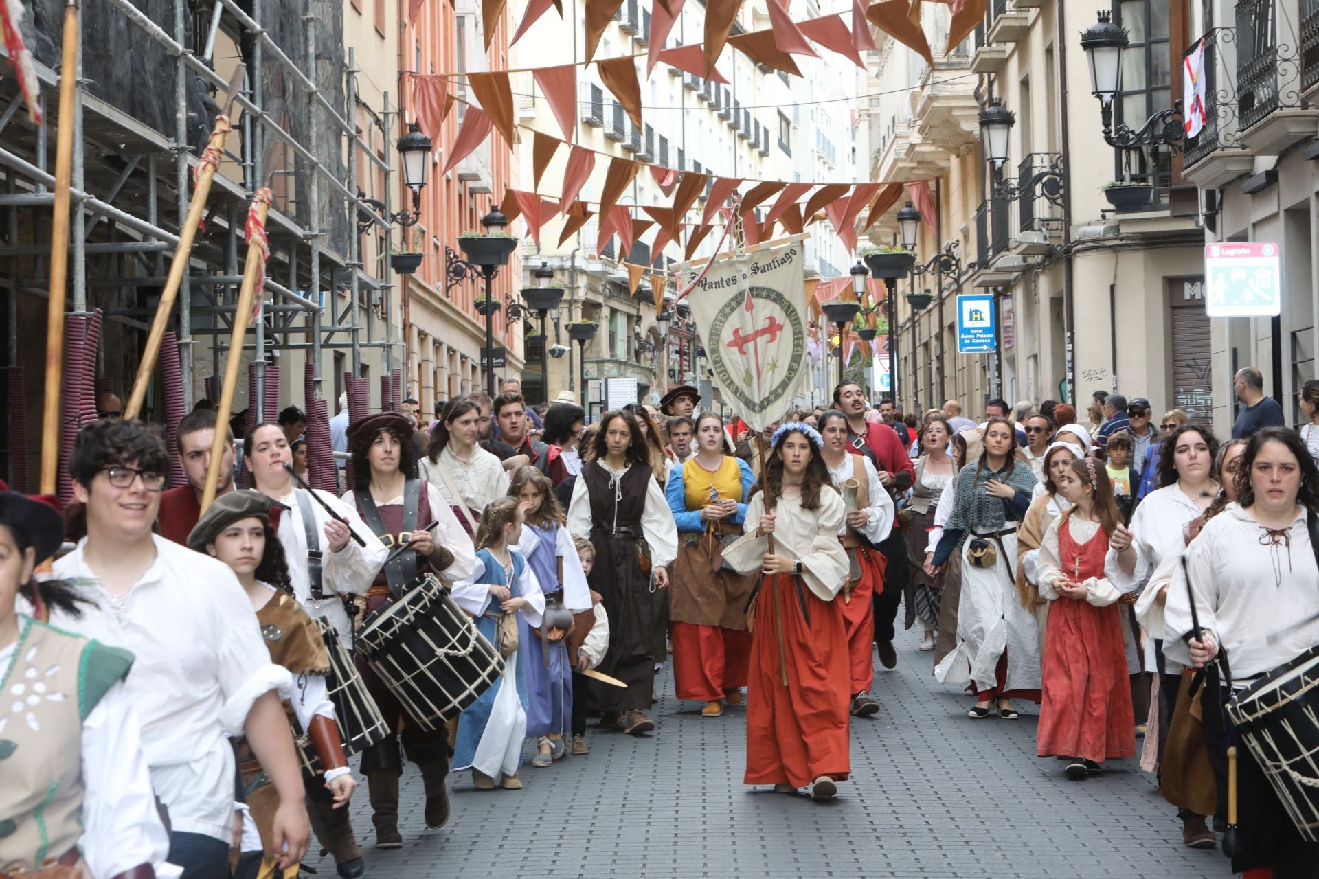 La recreación de la defensa de Logroño