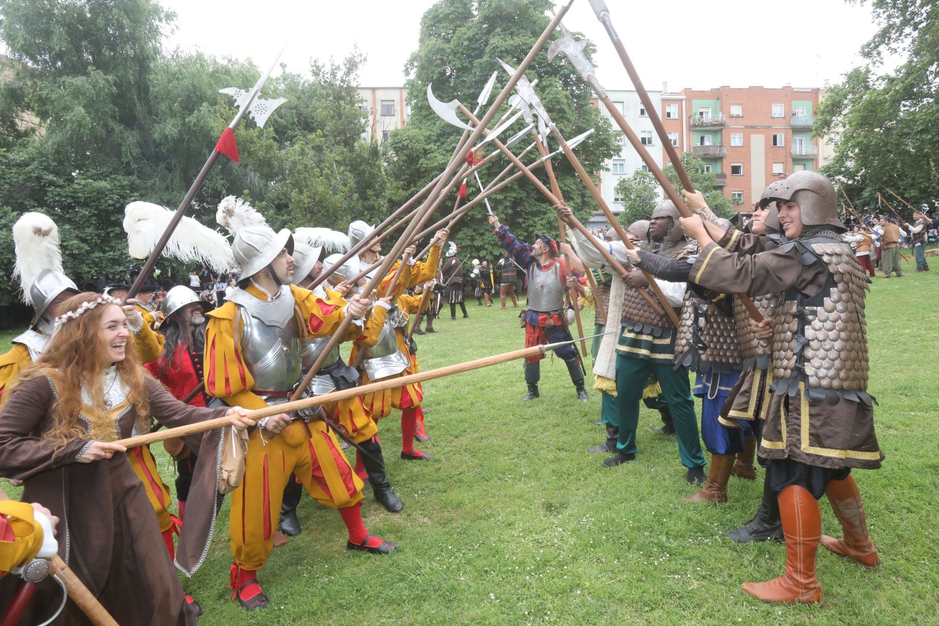 La recreación de la defensa de Logroño