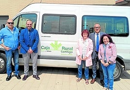 Caja Rural de Soria apoya el transporte de Ada-Alfaro