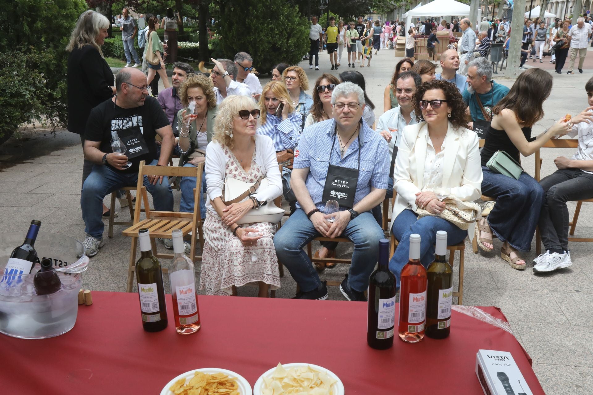 Bailes, juegos, vino y humor por San Bernabé en El Espolón