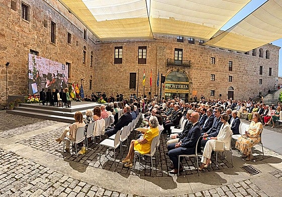 Acto del Día de La Rioja en el monasterio de Yuso.