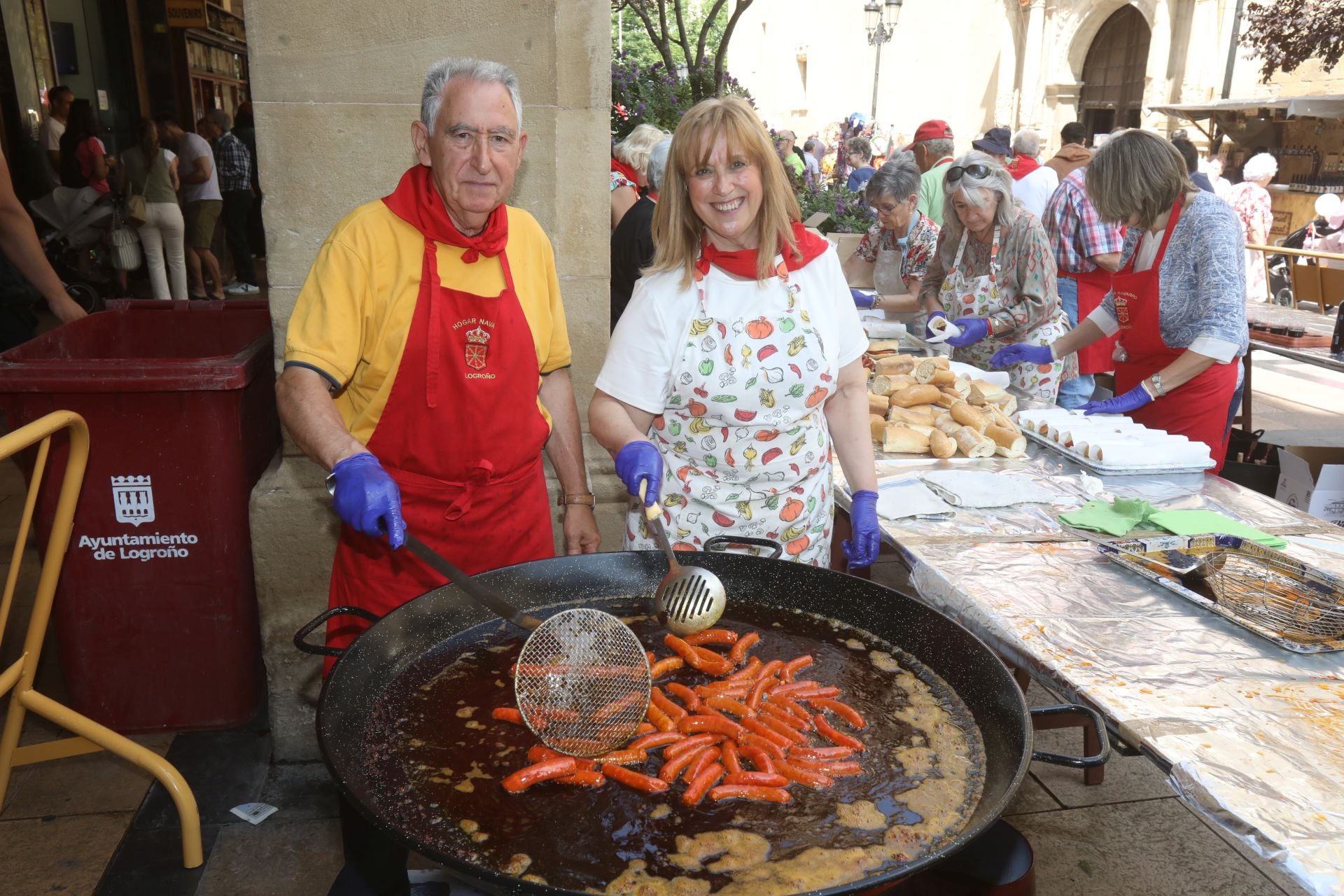 Degustaciones y calderetas en el Día de La Rioja
