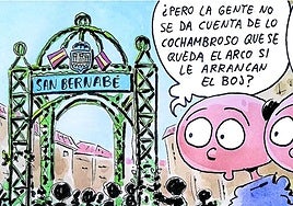 El boj del arco de San Bernabé, según Tris