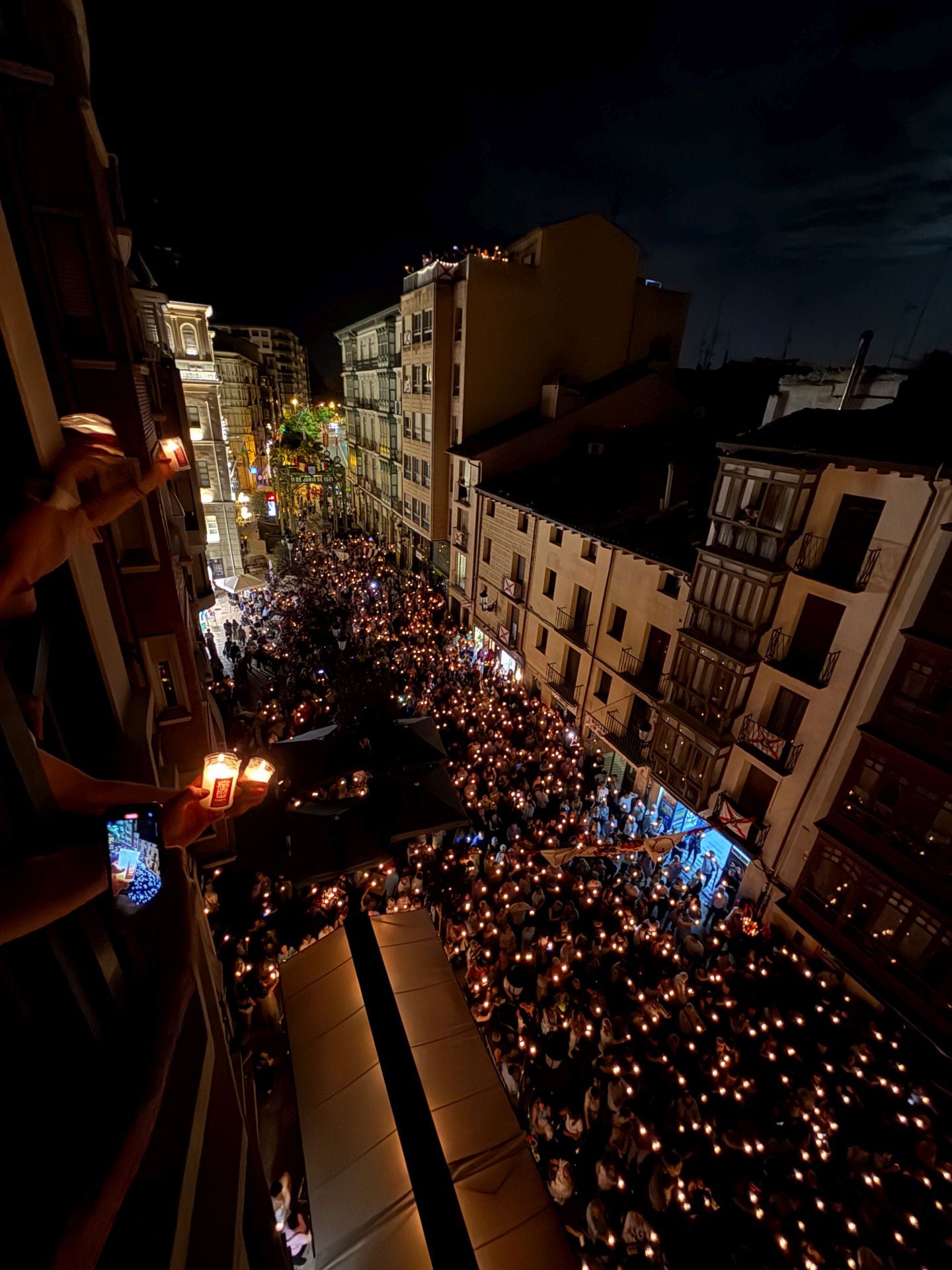 Las imágenes del desfile de luminarias