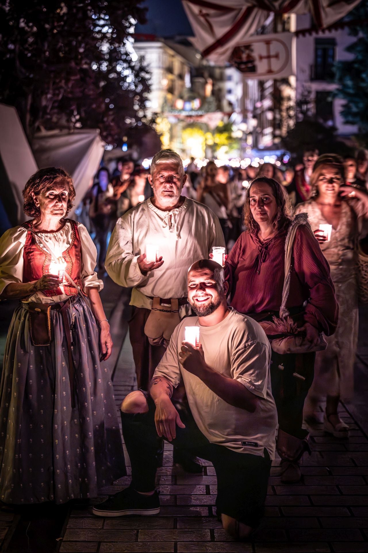 Las imágenes del desfile de luminarias