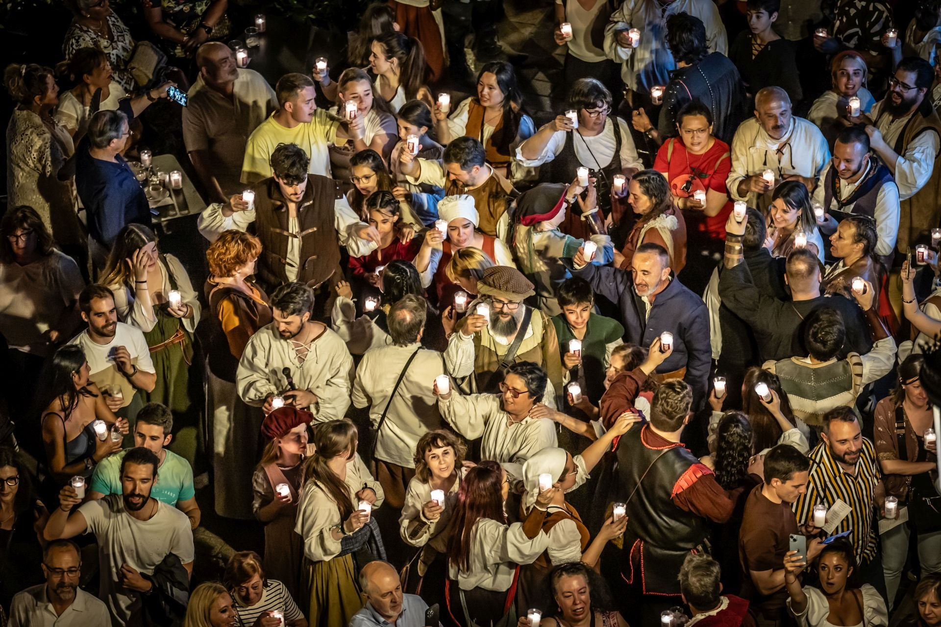 Las imágenes del desfile de luminarias