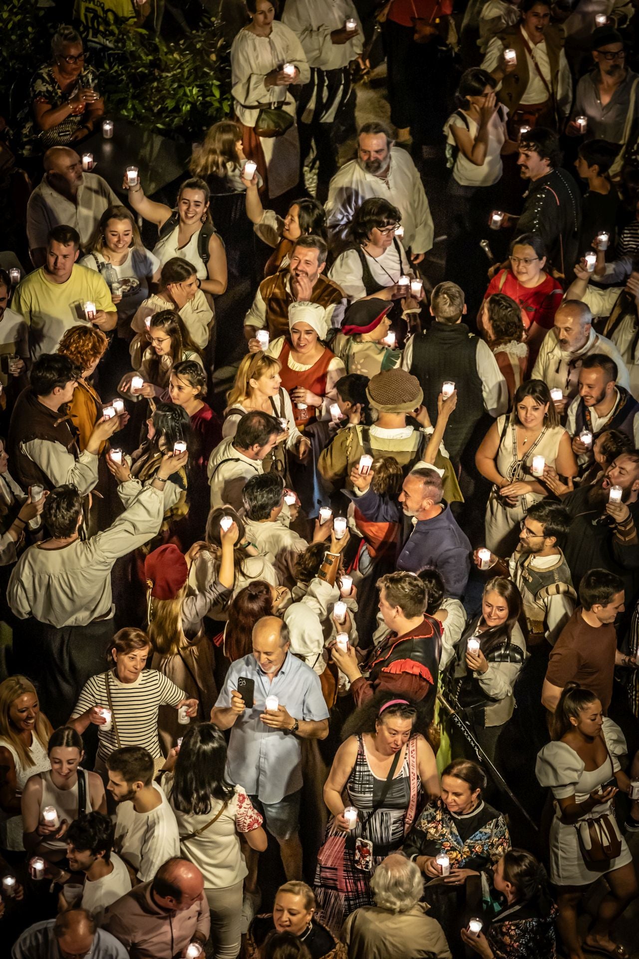 Las imágenes del desfile de luminarias