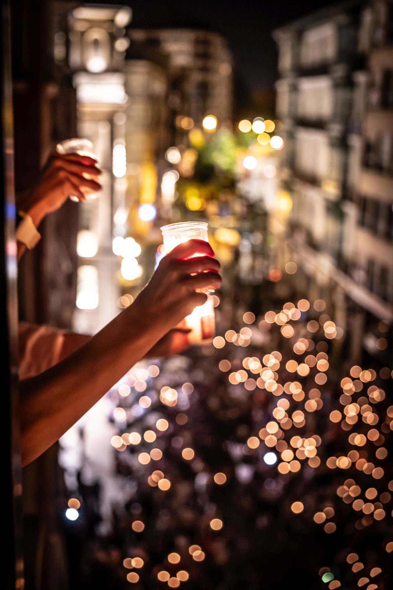 Las imágenes del desfile de luminarias