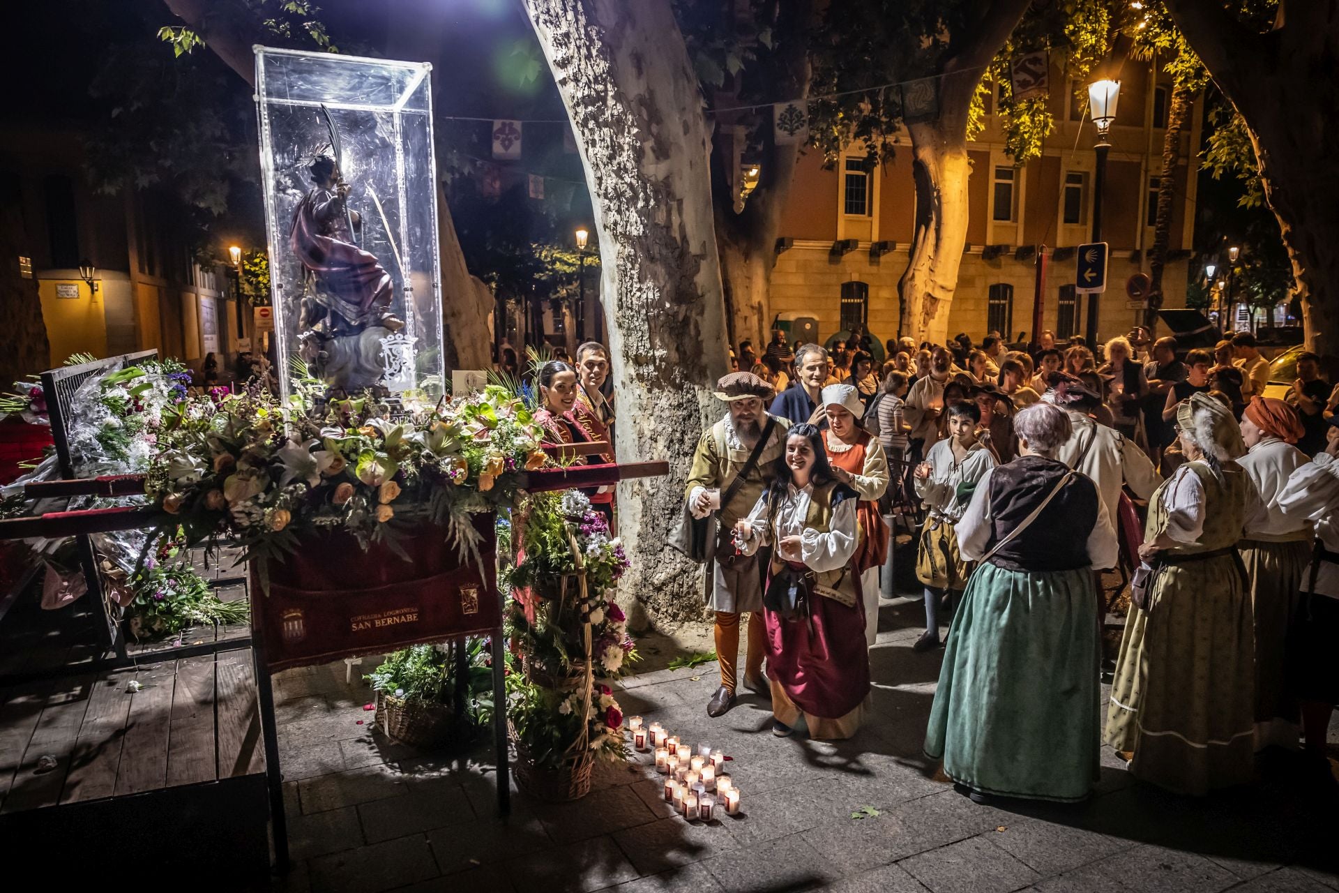 Las imágenes del desfile de luminarias