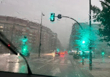Viento y granizo castigan Navarrete y arruinan el final de las fiestas en Logroño