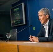 El director general de Medio Natural y Paisaje, Ignacio Sáenz de Urturi, presentó las jornadas.