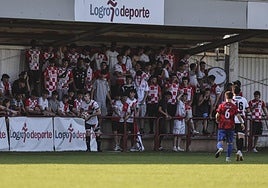 La afición del Varea confía en vivir otra mañana de celebración junto a su equipo.