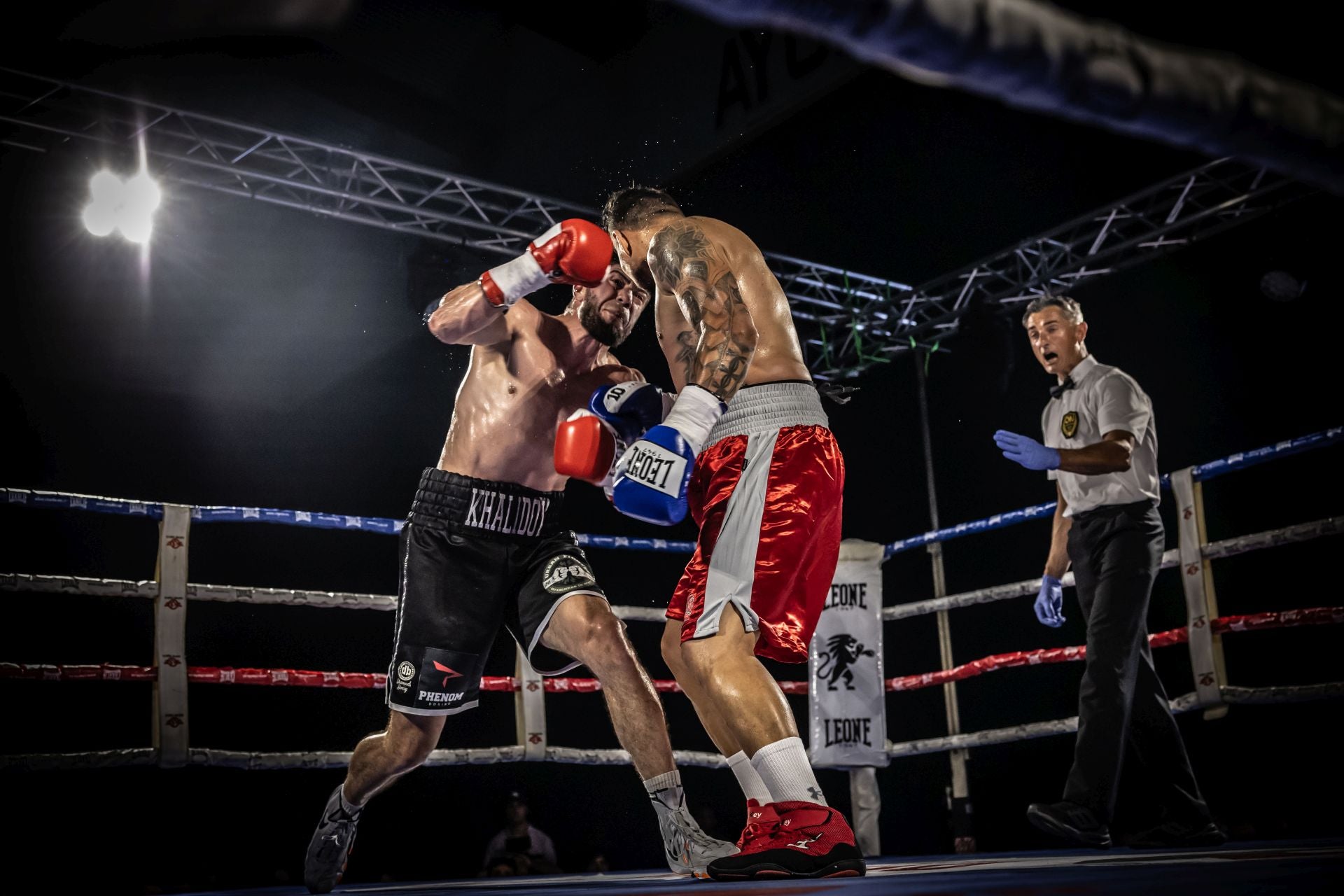 Una noche de boxeo en Las Gaunas