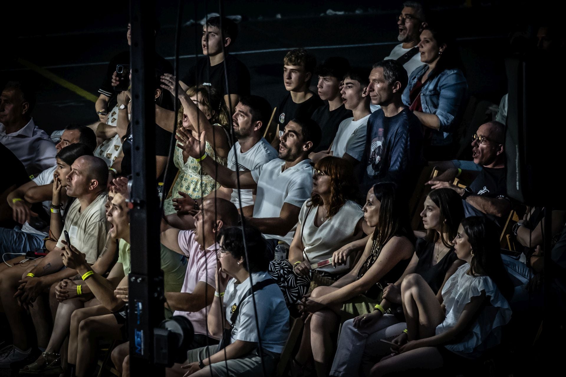 Una noche de boxeo en Las Gaunas