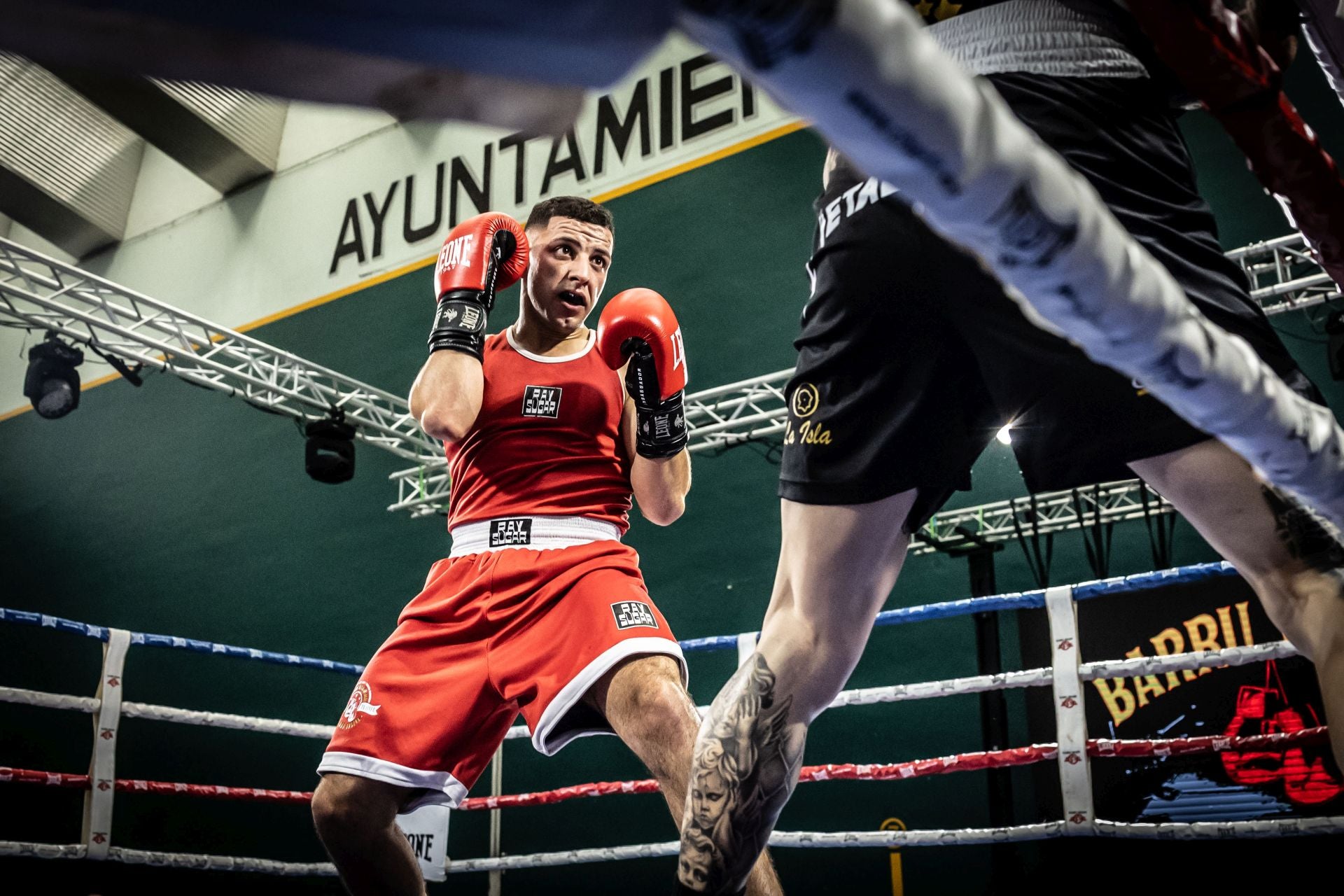 Una noche de boxeo en Las Gaunas