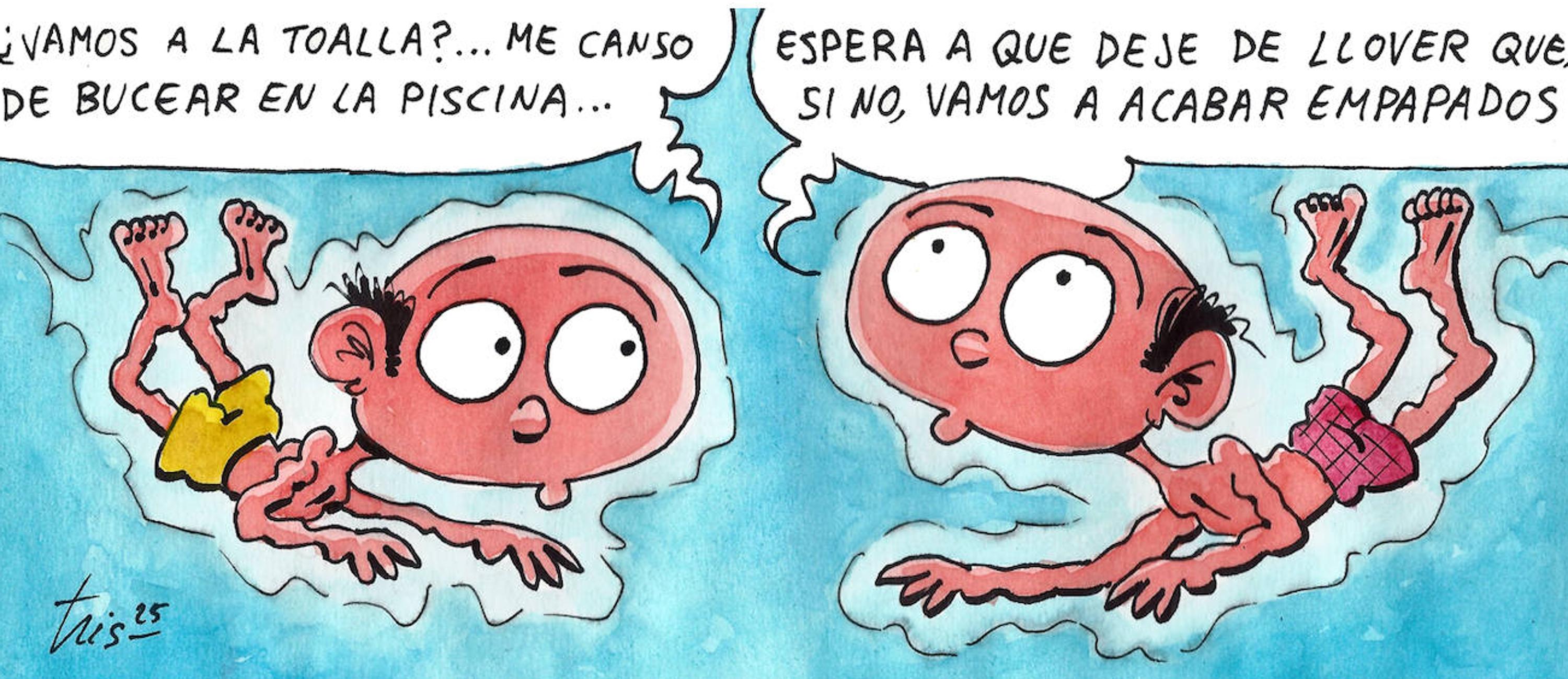 La apertura de las piscinas municipales, según Tris | La Rioja