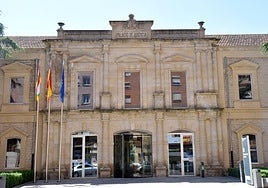Exterior de los juzgados de Logroño.