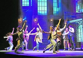 Escena del musical 'Kinky Boots'.