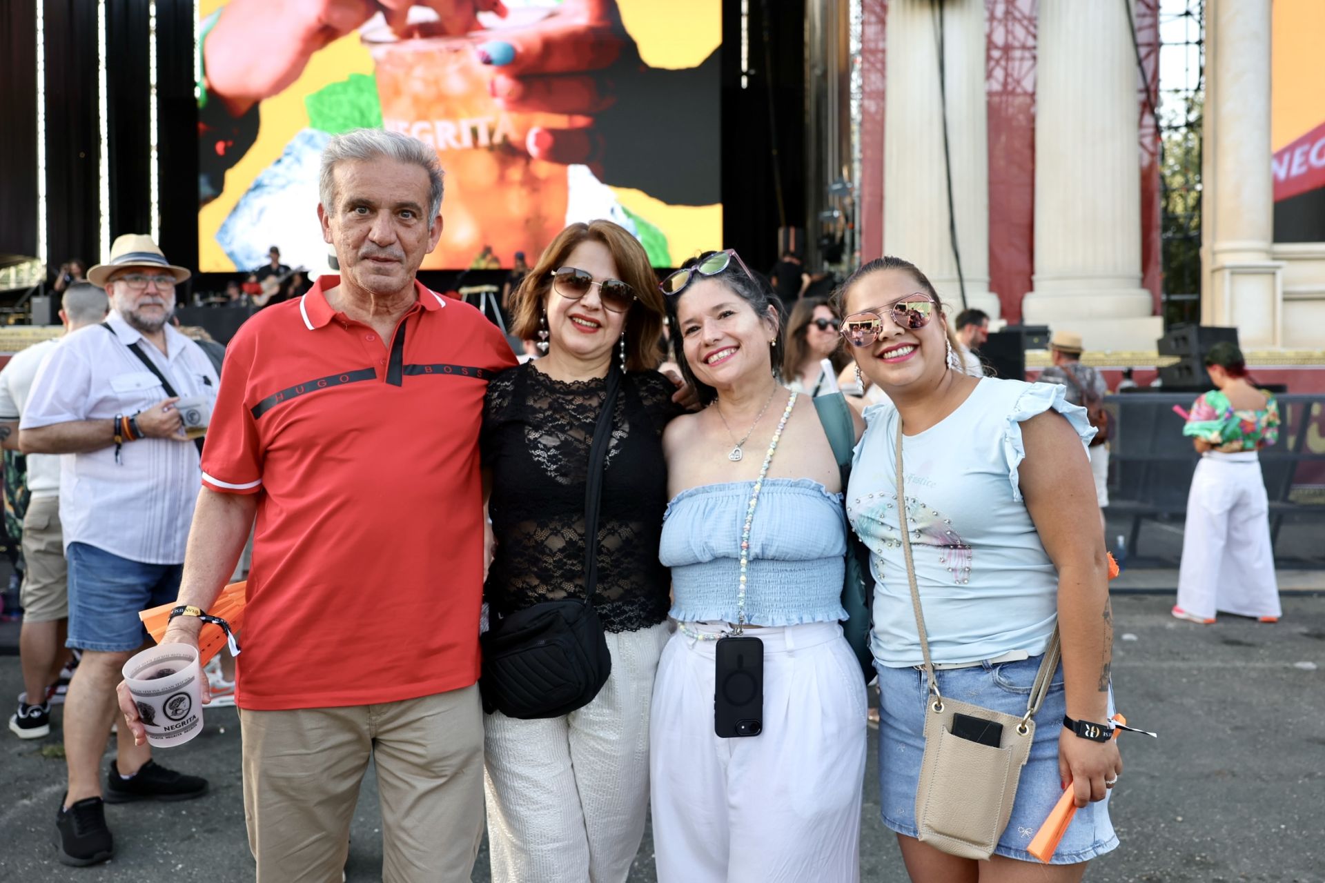 Las imágenes del Gran Reserva: Chenoa y Stephen Wilson Jr.