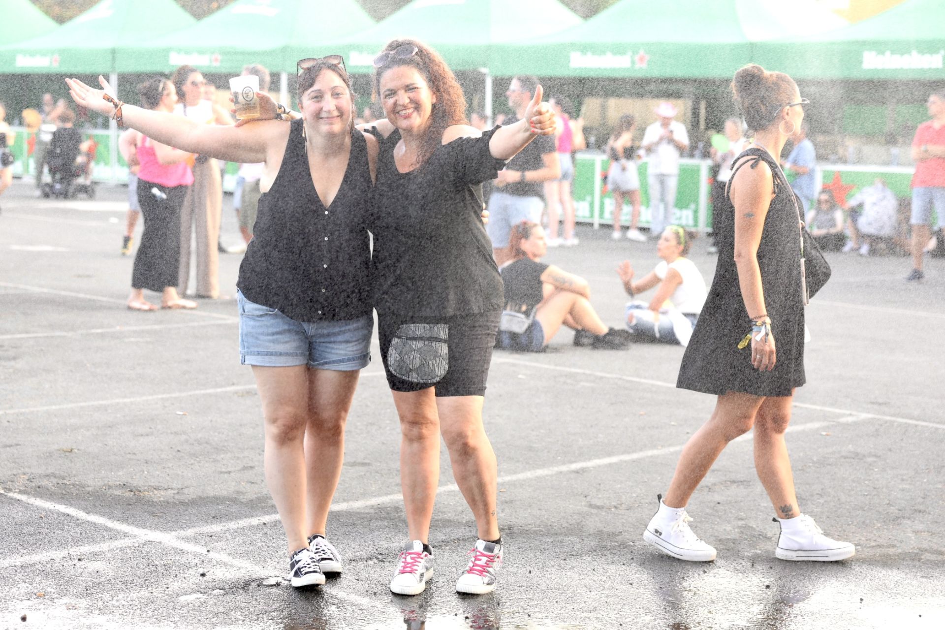 Las imágenes del Gran Reserva: Chenoa y Stephen Wilson Jr.