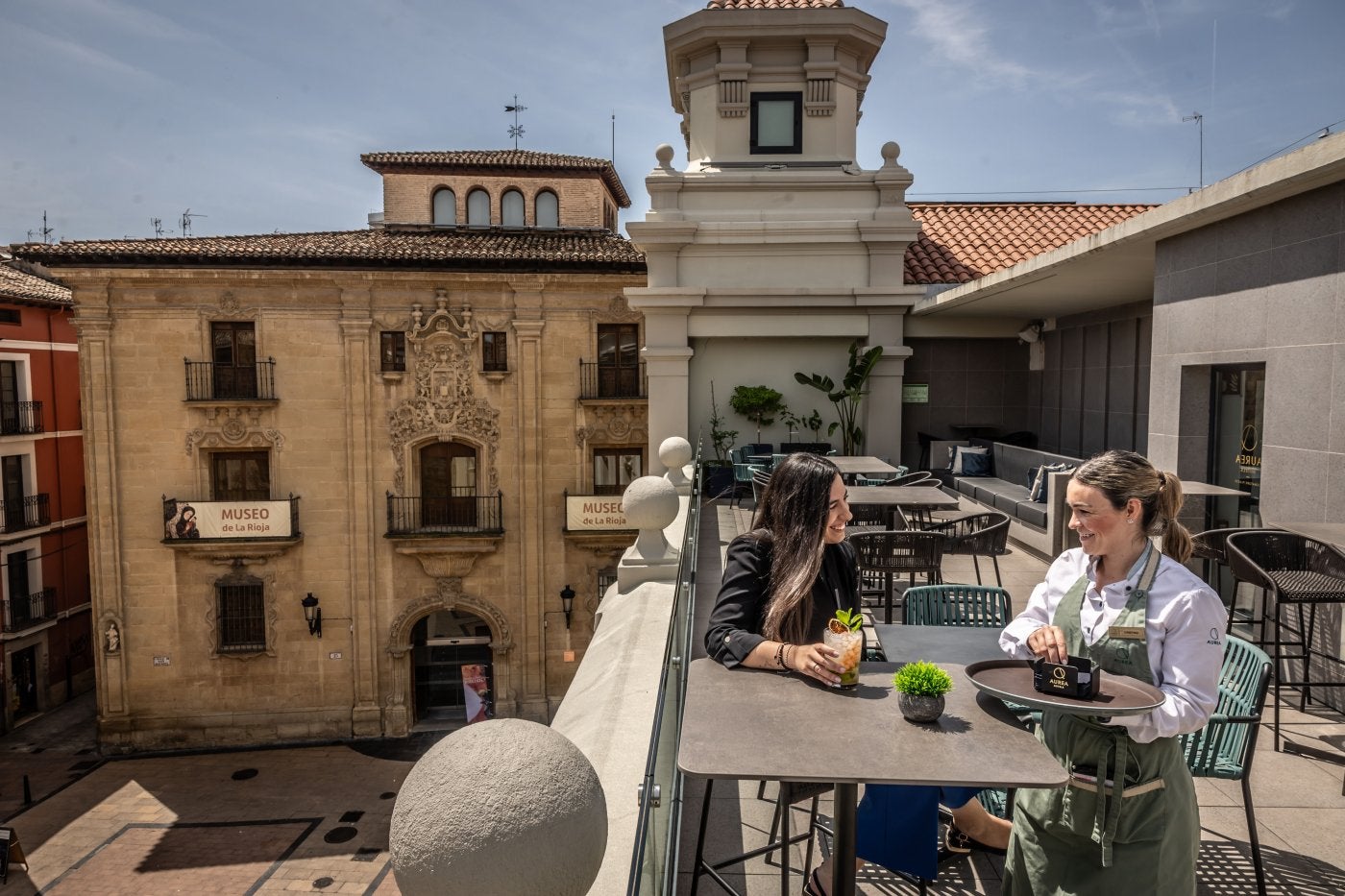 La Terraza de Correos, un cóctel con vistas en un edificio único